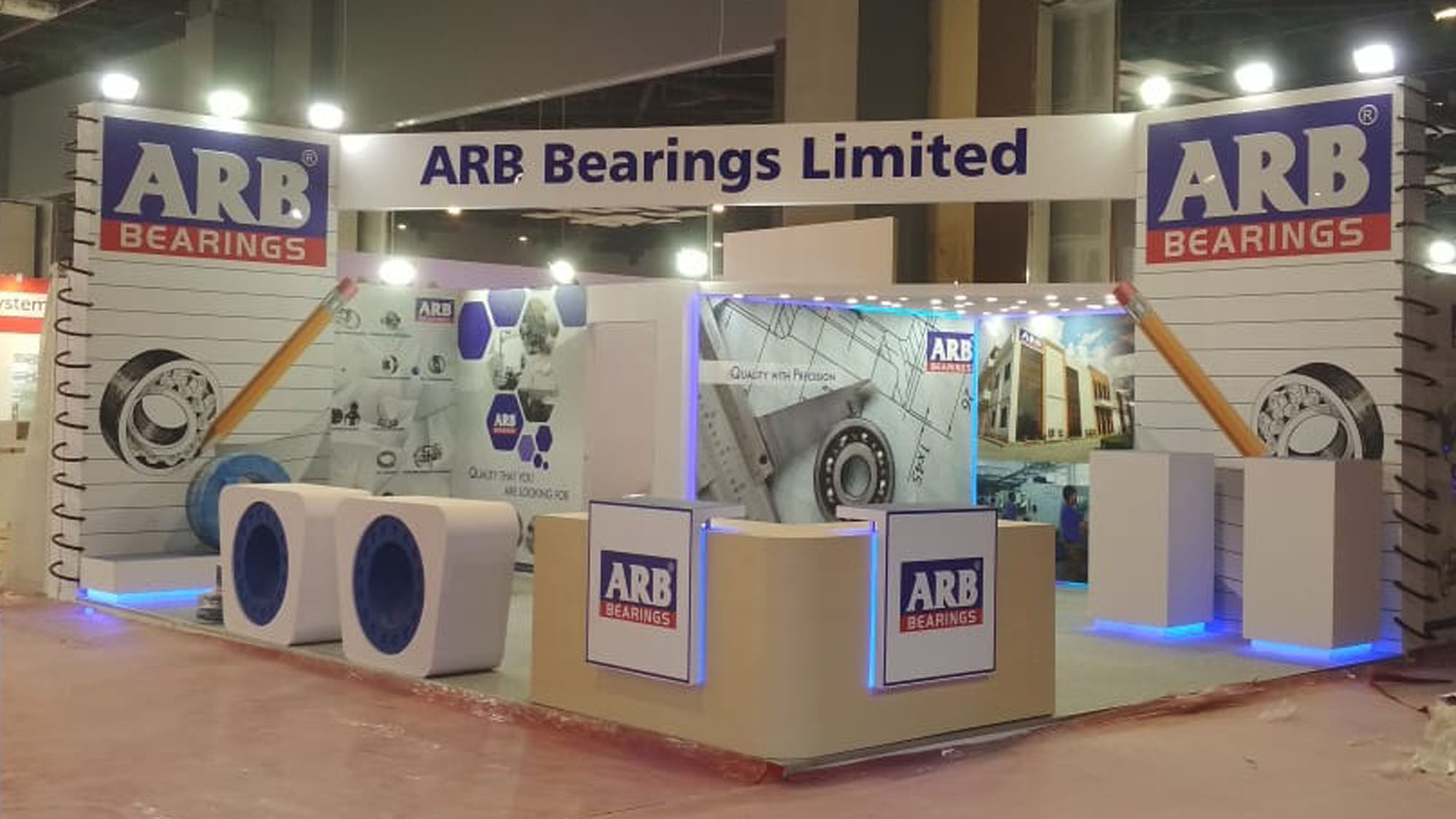 exhibition stall fabrication Service in delhi / ncr